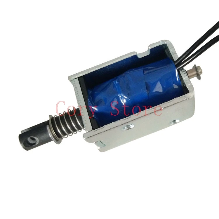 80g Holding Linear Motion Solenoid Electromagnet DC 24V 0630S-24A50 Parking lot card reader