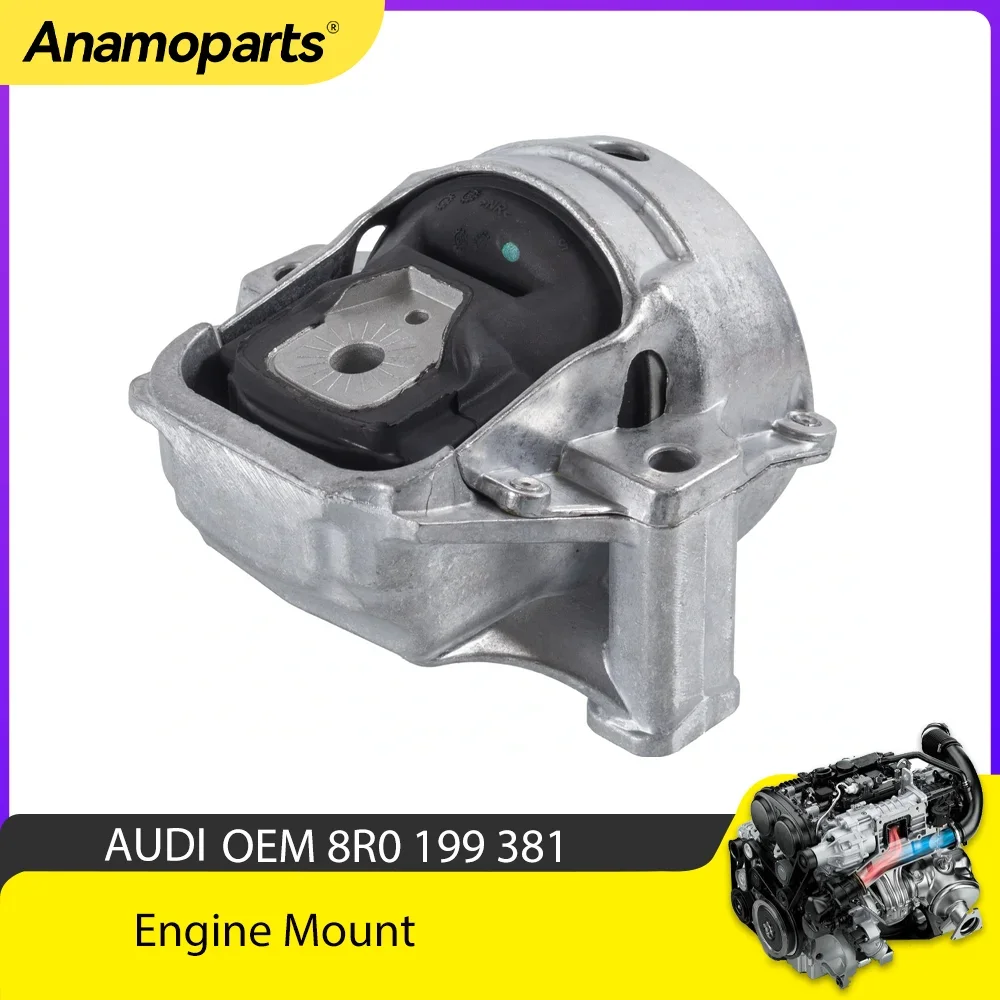 Engine Part Right Trans Motor Mount Fit CABA CAHA 2.0 T L Petrol L4 For 07-15 Audi A4 A5 2.0T 2.0L8R0199381AL V103477 049259B