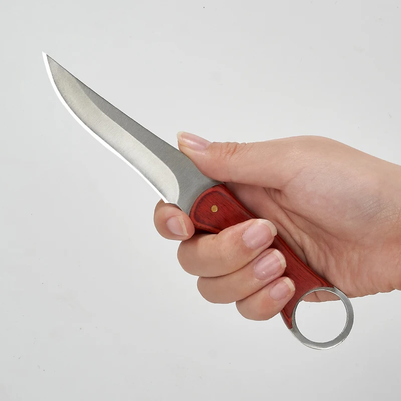 Kitchen Household Meat Cutting Knife Melon and Fruit Peeling Knife Fruit Knife Can Hook Knife Camping Style Convenient Carrying Knife