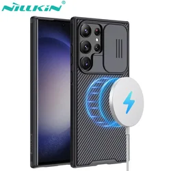 For Samsung Galaxy S24 Ultra / S23 Ultra Magsafe Case Nillkin CamShield Pro Camera Protection Matte S22 Ultra Magnetic Case