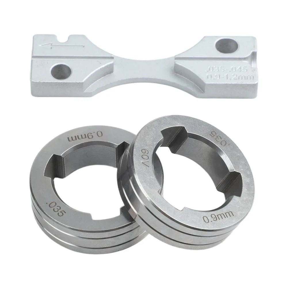 Flux Cored Wire Drive Roll Kit .035 for Lincoln Power For MIG 216 255XT LN 15 LF 72 Compatible Welding Wire Feeders KP1696-035C