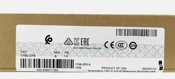 

Brand new 1756-OF8IH 1756-OF8IHK 1756-OF8IK 1756-OF8K 1756-OF8 One Year Warranty ​ Fast delivery