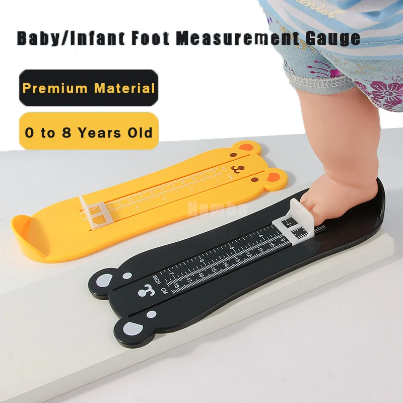 Baby Foot Measure Kids Foot Ruler Shoes Size Measuring Meter Children\'s Feet Measure Tool Toddler Infant Foot Measurement Gauge