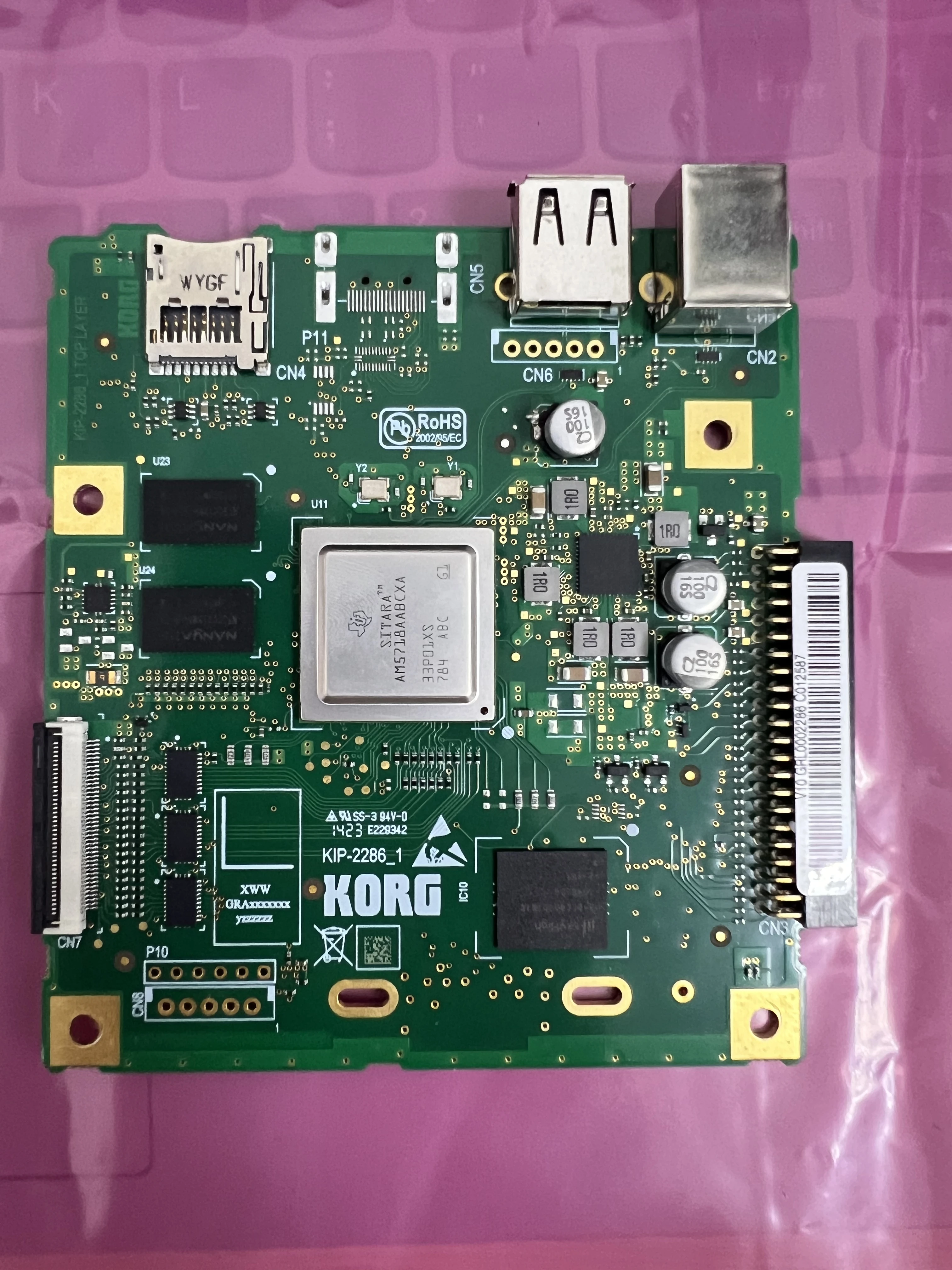 New Original CPU Board For KORG PA600