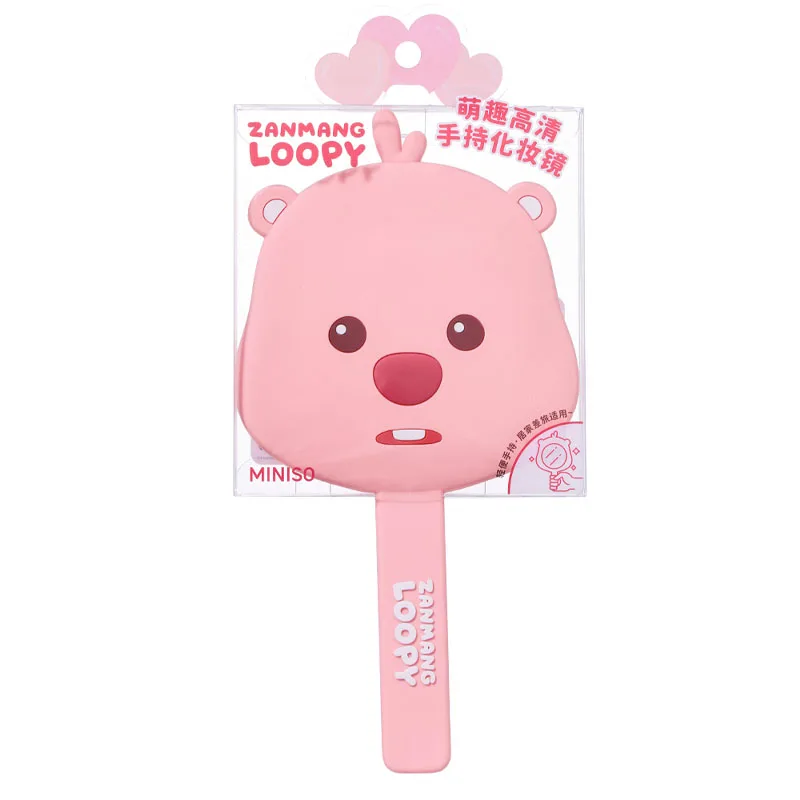 

MINISO Kawaii Loopy Series мультяшное женское аниме милое портативное зеркало для макияжа высокой четкости