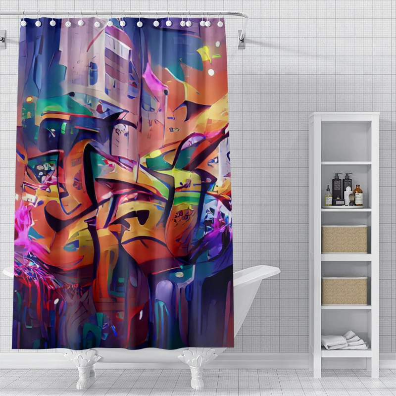 Home shower curtains for bathroom waterproof fabric Modern Nordic style bathroom Curtains shower curtain 180x200 240x180 aaaa