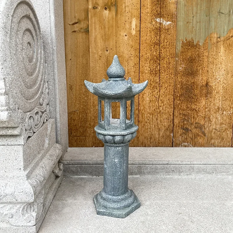 DSA Outdoor Japanese Buddhist Objects Chinese Zen High Homestay Home Garden Crafts Ornaments