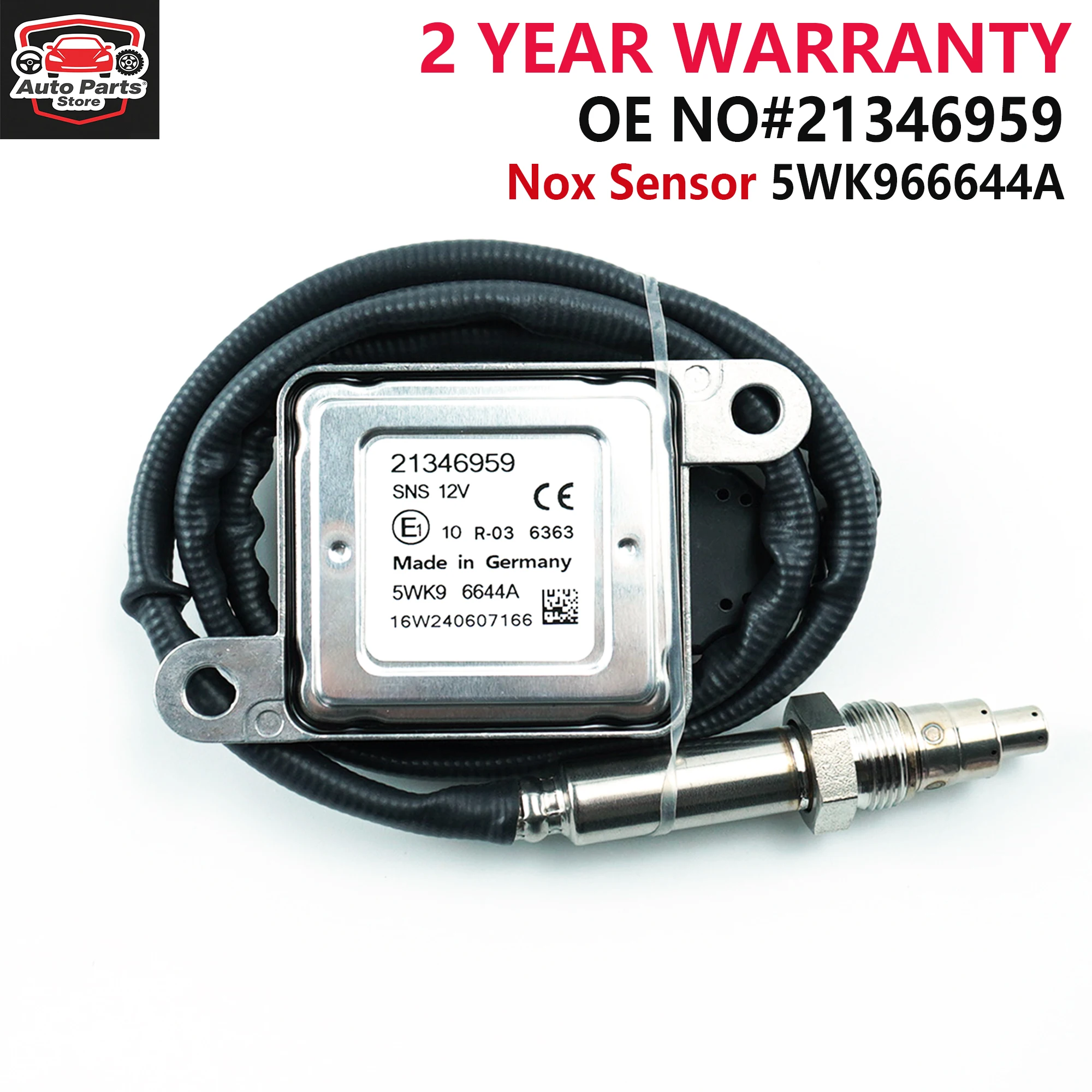

5WK96644A 5WK9 6644A 21346959 New Nitrogen Oxide Nox Sensor For VOLVO Truck MP7 MP8 VN VNL VHD