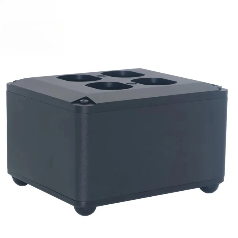 US Power IEC Socket Shell AC Power Distributor Aluminium Alloy 4* US Plug Inlet Electrical Outlet American Standard Power Socket