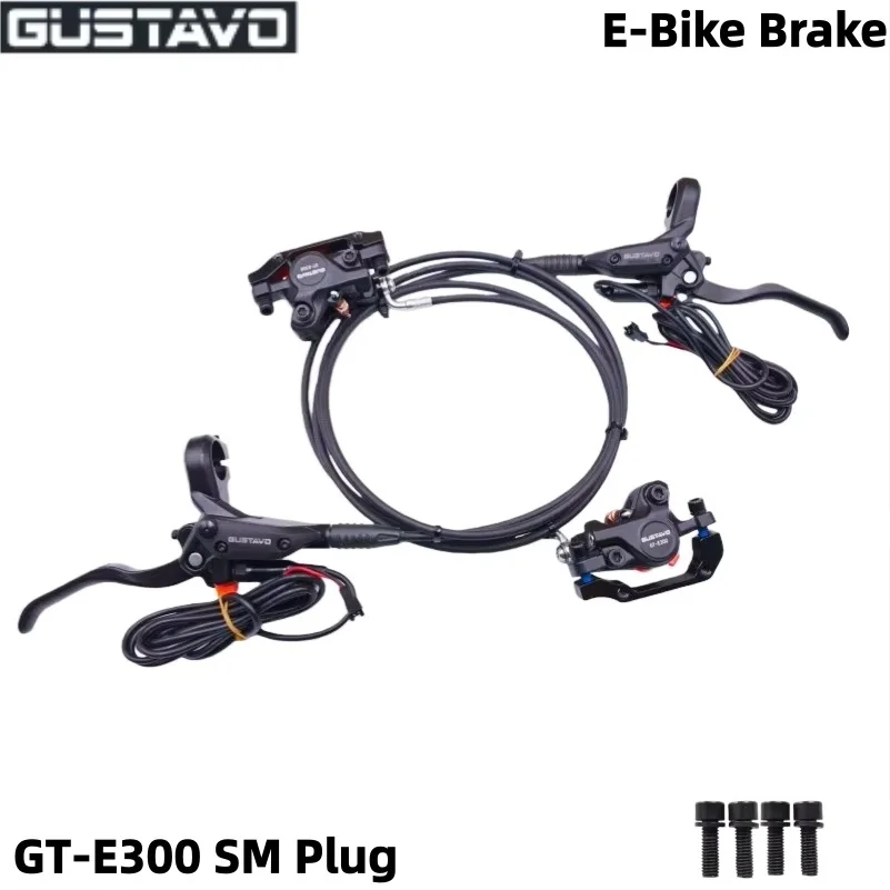 

Gustavo GT-E300 E-Bike MTB Hydraulic Disc Brake SM Plug Electric Folding Mtb Bike Power Off ebrake