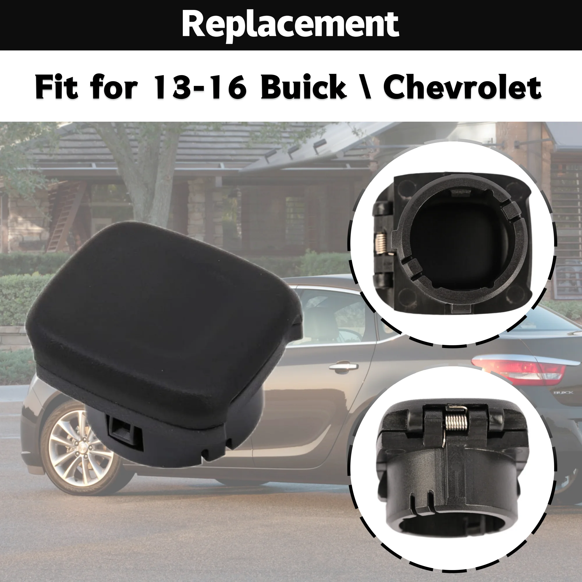 Car Power Outlet Receptacle Cover Black for Buick Chevrolet Auto Power Socket Cap 13580621