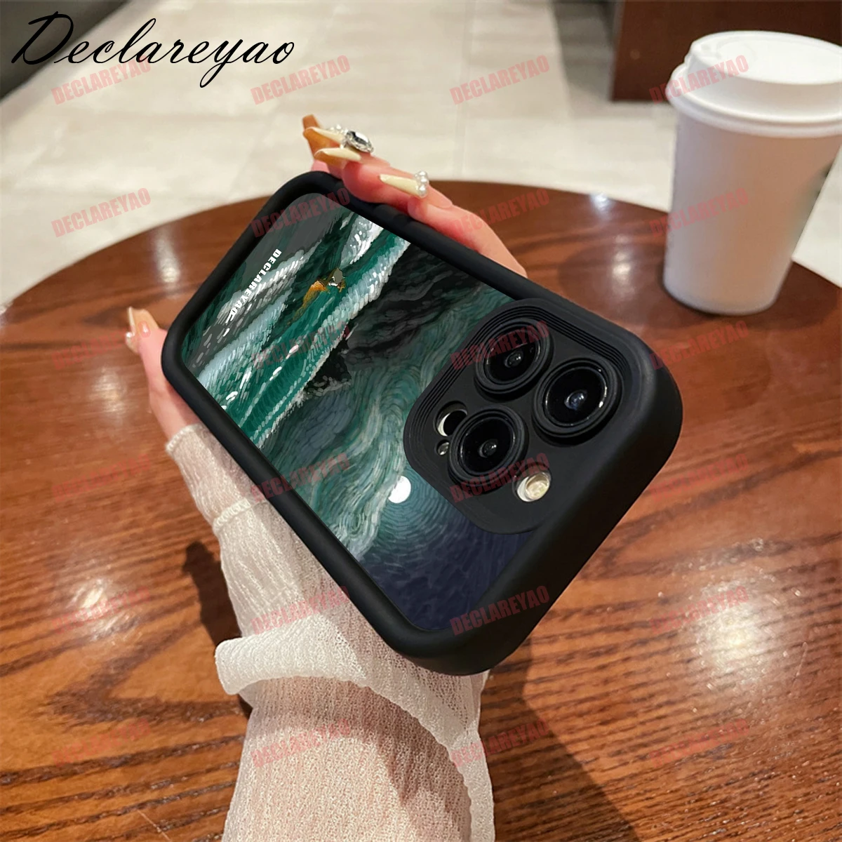 DECLAREYAO Coque souple en TPU mince à lumière mate pour VIVO V25 Y22S Neo Z3 Y36 Z3i Y51A Y30 Y21A Y3 Y33T V27E Plu housse antichoc