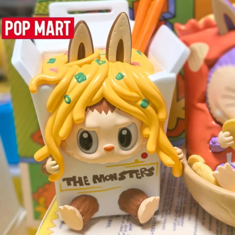 Genuine Spot POPMART Bubble Mart Labubu Strange Flavor Convenience Store Series Hand-Made Blind Box Trendy Toys Gift Ornaments