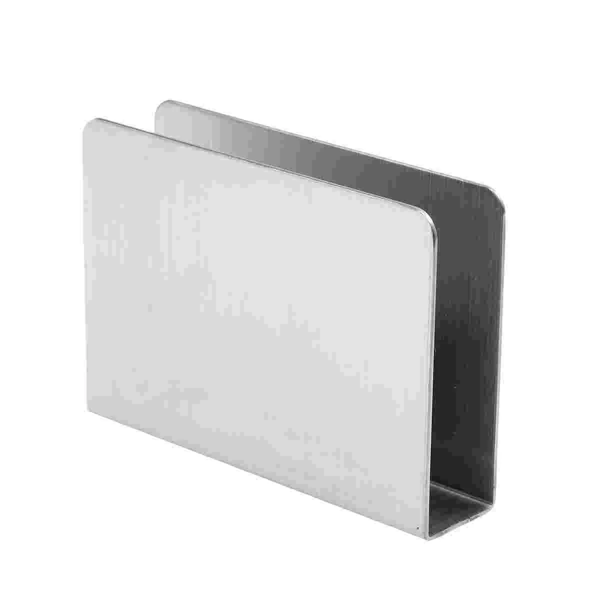 

Food Grade Stainless Steel Tissue Rack Napkin Holder Paper Towel Dispenser Kitchen Storage Home Garden Serviette Stand Boxes