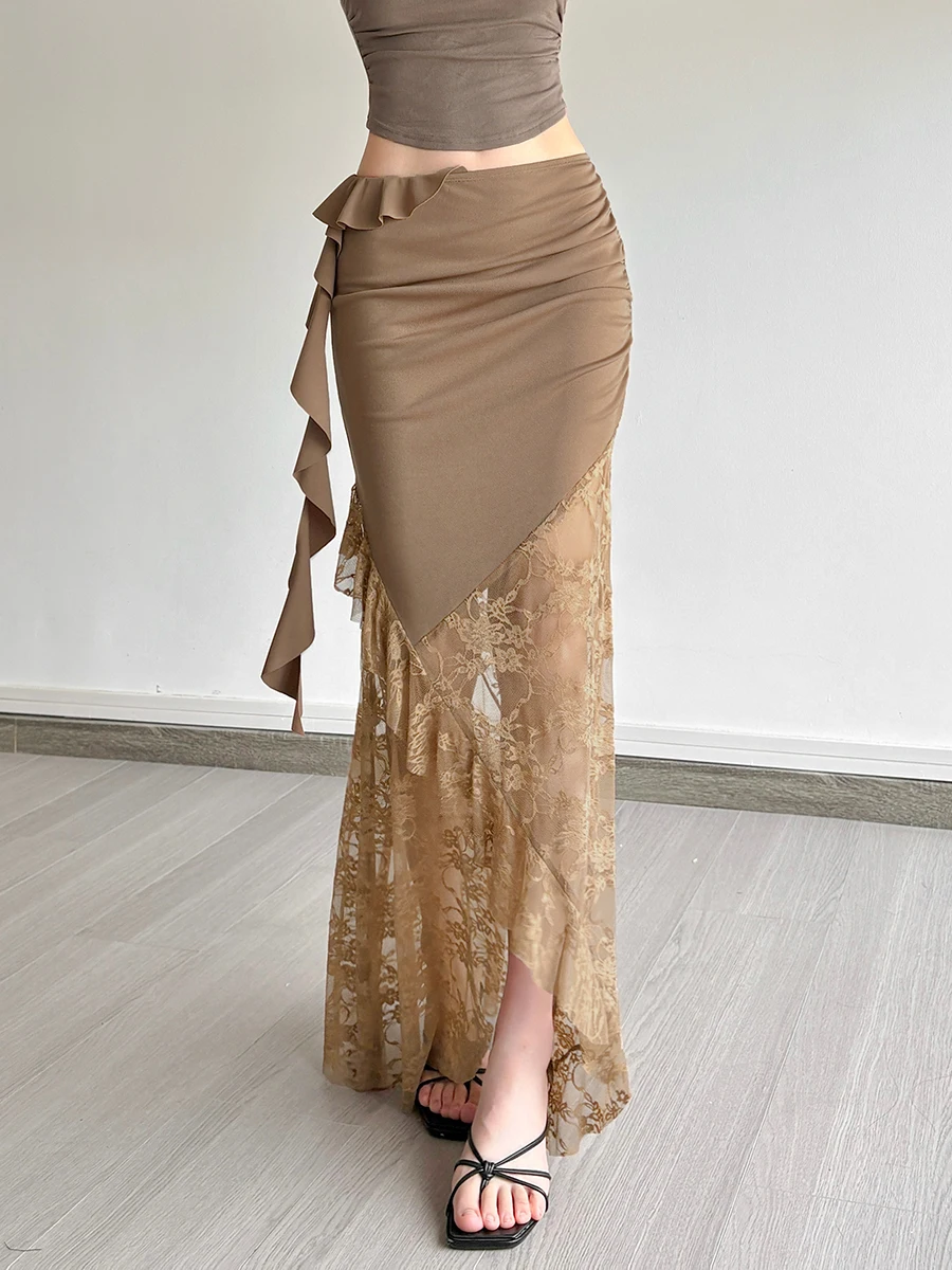 

Облегающая юбка с цветочным принтом для женщин, осенне-зимняя, эластичная, миди, в европейском стиле, для рождественской вечеринки, теплая, мягкая, из сатина, велюра, глянцевая, для девушек