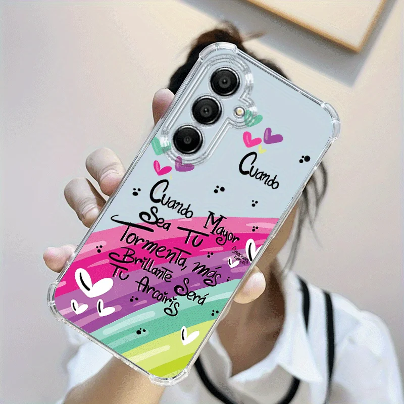 Colorful Small Hearts Suitable for Samsung Galaxy   Galaxy S26/S25/S24/S23 Ultra /S22 Ultra/S20 Ultra/56 A73 TPU Phone Cover