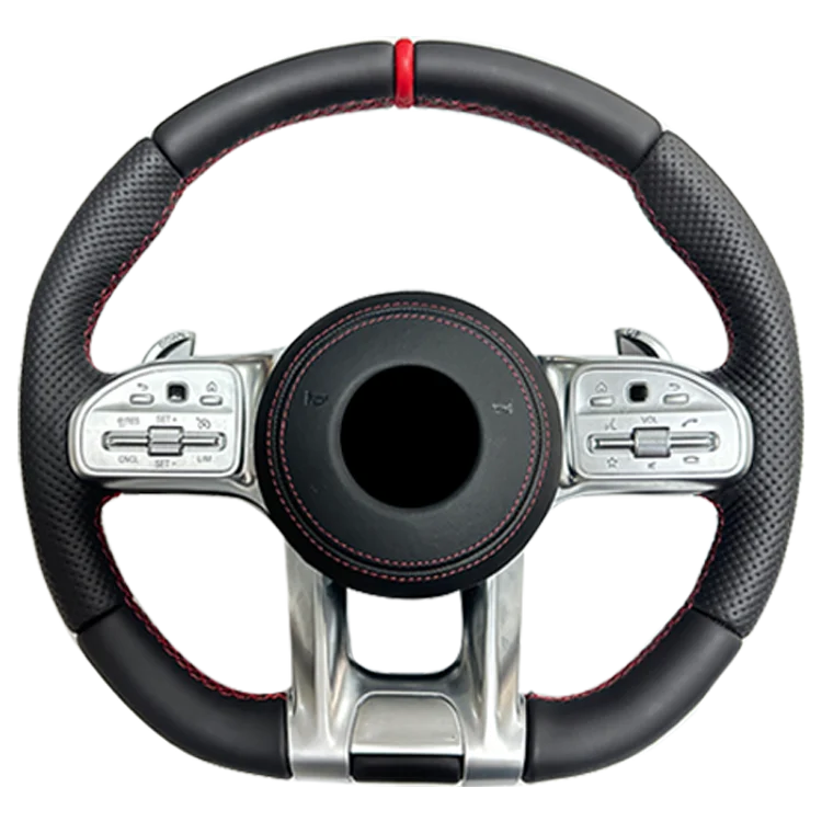 For Mercedes Benz W204 W218 W214 W212 A-Class/C-Class/E-Class Steering Wheel Carbon Fiber