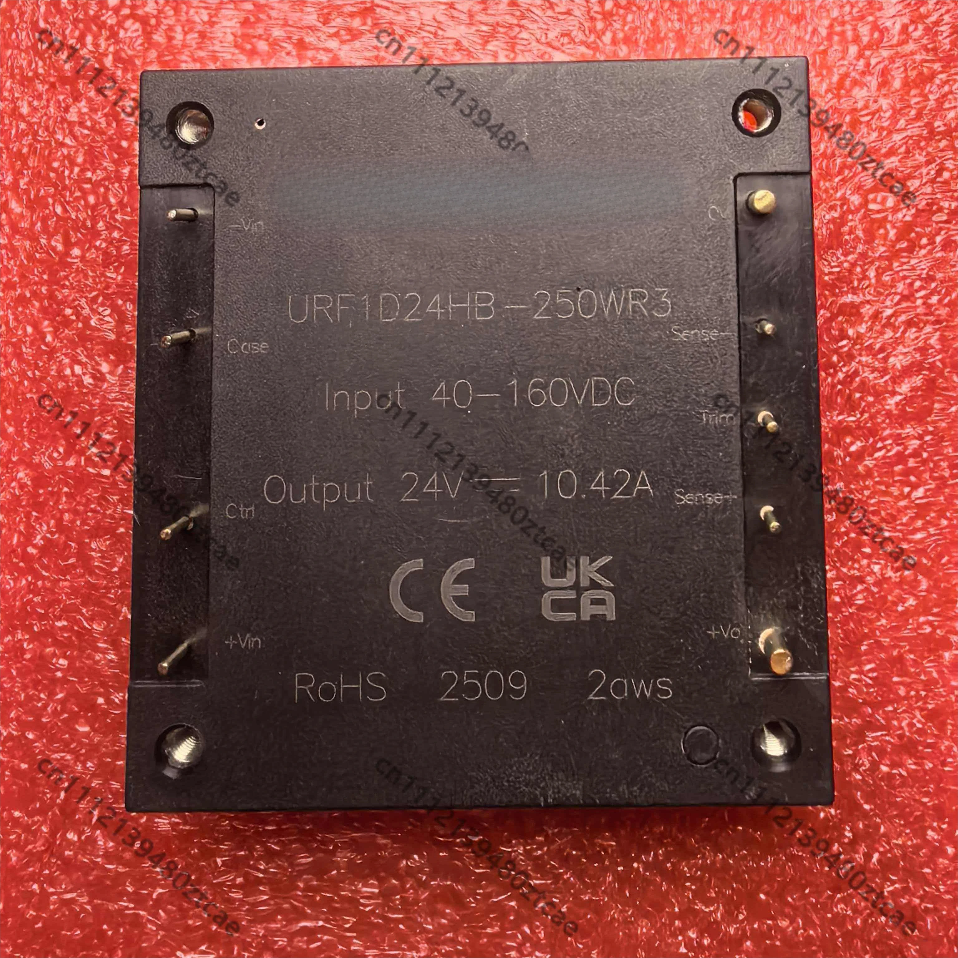 URF1D24HB-250W(R)3 Series 250W DC-DC Converter 40~160V Input 24V Output Half Brick Isolated Power Module