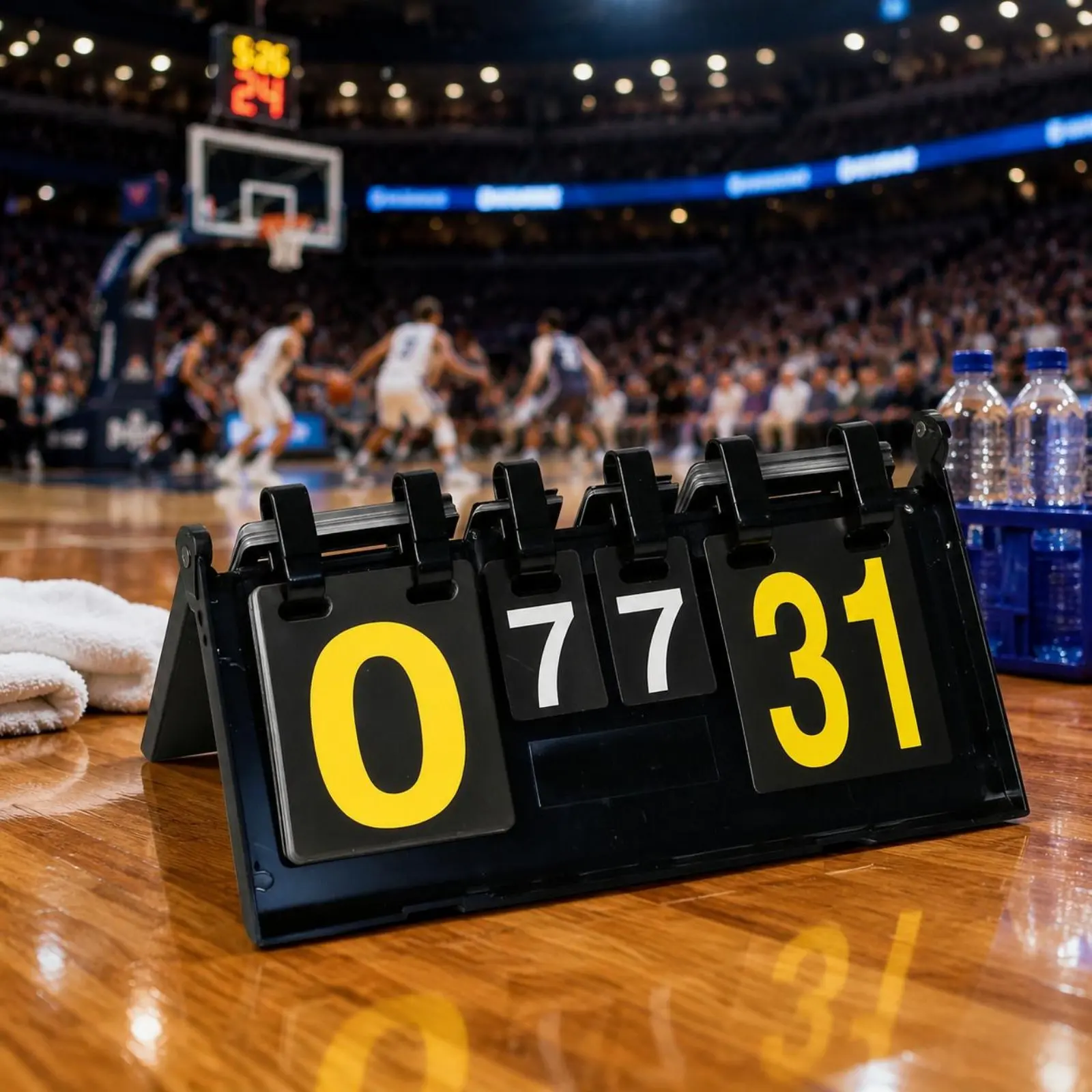 Flip Scorekeeper,Portable Scoreboard Baskeball Tennis Volleyball Scoreboard For Baskeball Multi-functional Sports Scoreboard - view 6