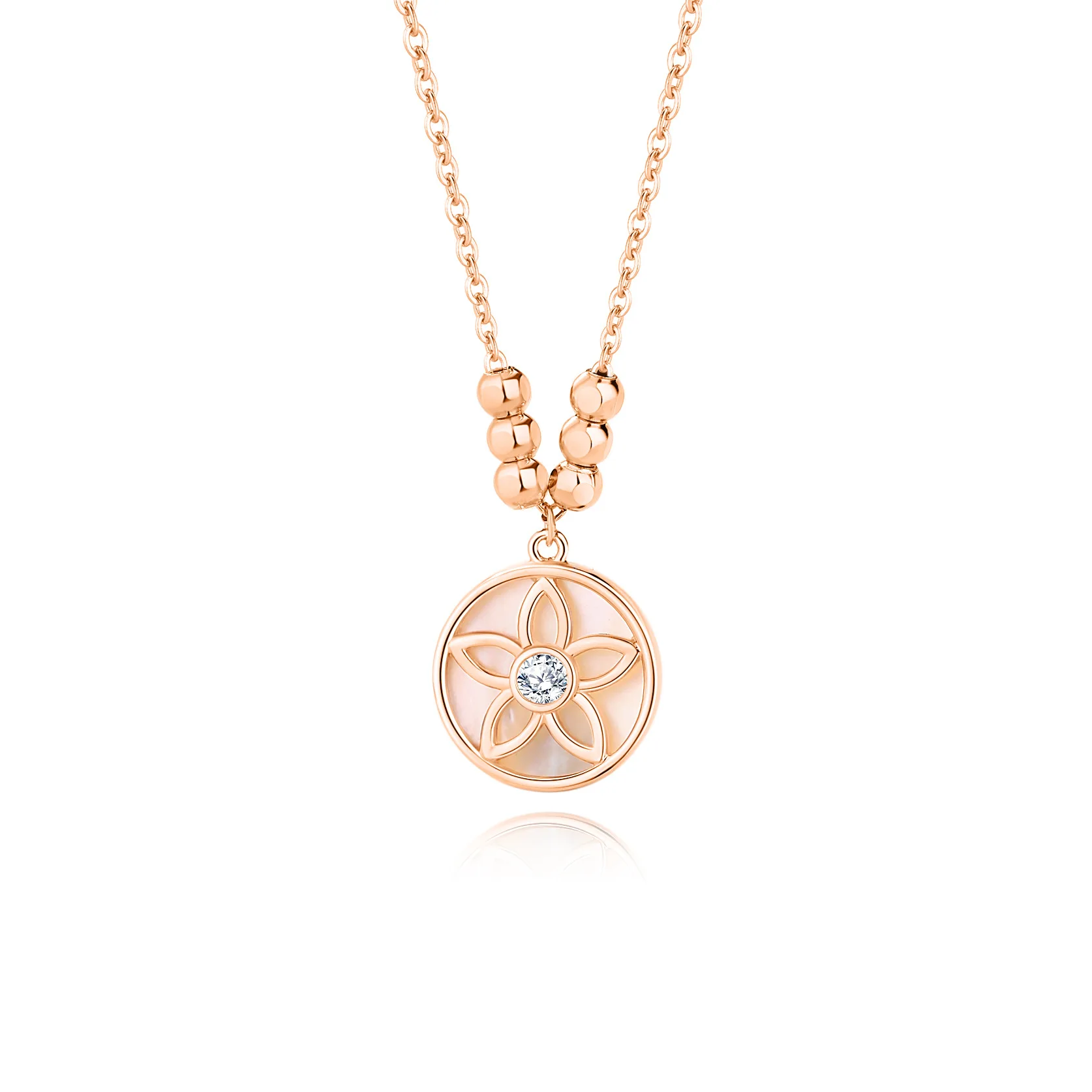 

S925 Серебряное женское ожерелье с бриллиантами High Sense Flower Core Fritillaria Кулон Цепочка на ключицу Подарок на день рождения
