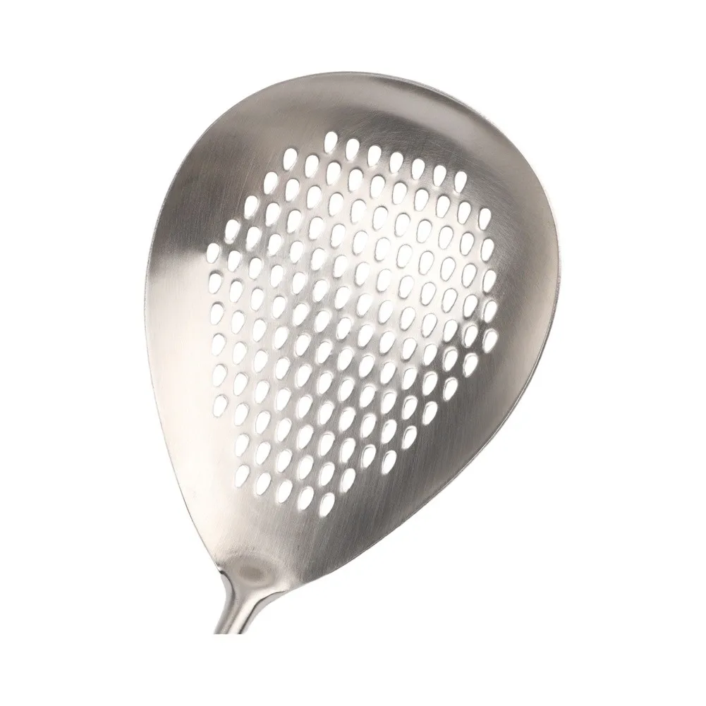 For Cooking Kitchen Skimmer Cooking Preparation Dishwasher Safe Colander Spoon Long-lasting Kitchen Utensil Mess-free Cooking