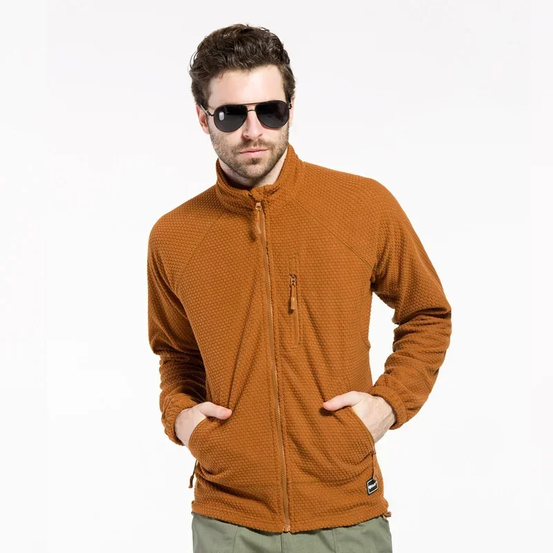 

Men Women Tactical Fleece Sweater Outdoor Camping Hiking Spring Winter Jacket Training Hunting Keep Warm Windproof Male Coat