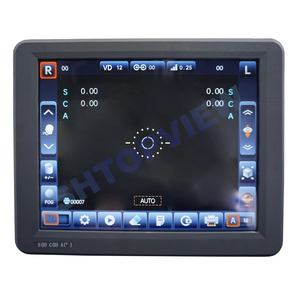 FA-100 자동 굴절계 (각막계 없음) 10.4인치 터치스크린 3D 추적 안과기기 1년 보증