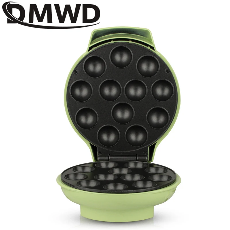 DMWD 12 Holes Octopus Ball Maker Cooker Electric Takoyaki Machine Household DIY Steak Grilling Plate Frying Pan Mold 1200W EU