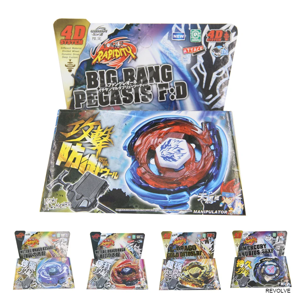 Металлический фьюжн Быстрый вращающийся Топ Big Bang Pegasis / Cosmic Pegasus F:D BB-105