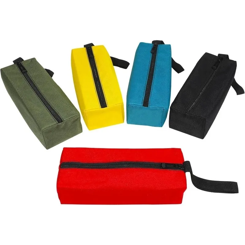 Small Tool Pouch Zipper Tool Bags Canvas Waterproof Versatile Hand Zippered Tool Pouches Zipper Tool Pouch Tote Bag