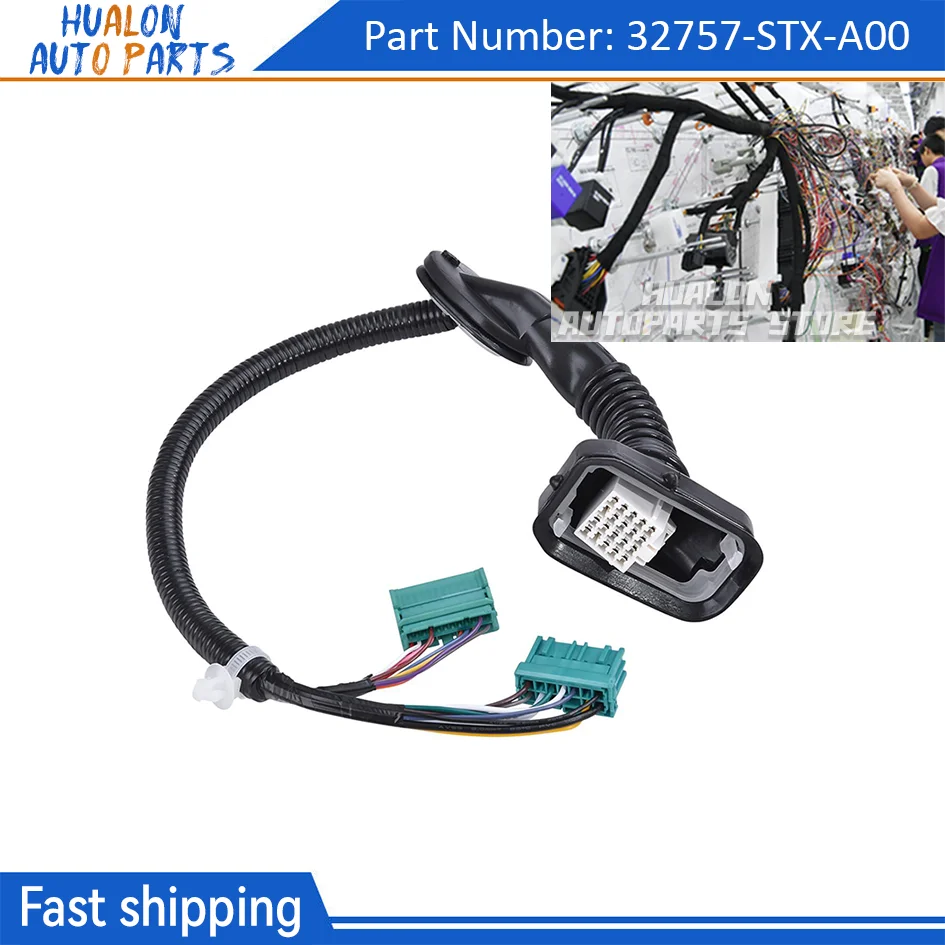 

32757-STX-A00 Door Sub Wiring Harness Left Driver Side for Acura MDX 2007-2009 3.7L V6 Replacement Cable Assembly Manufacturer