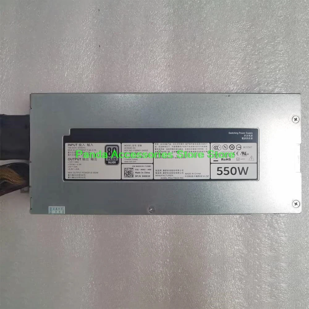 

Original For DELL Server R420 Power Supply 550W AC550E-S0 4XX1H J6J6M