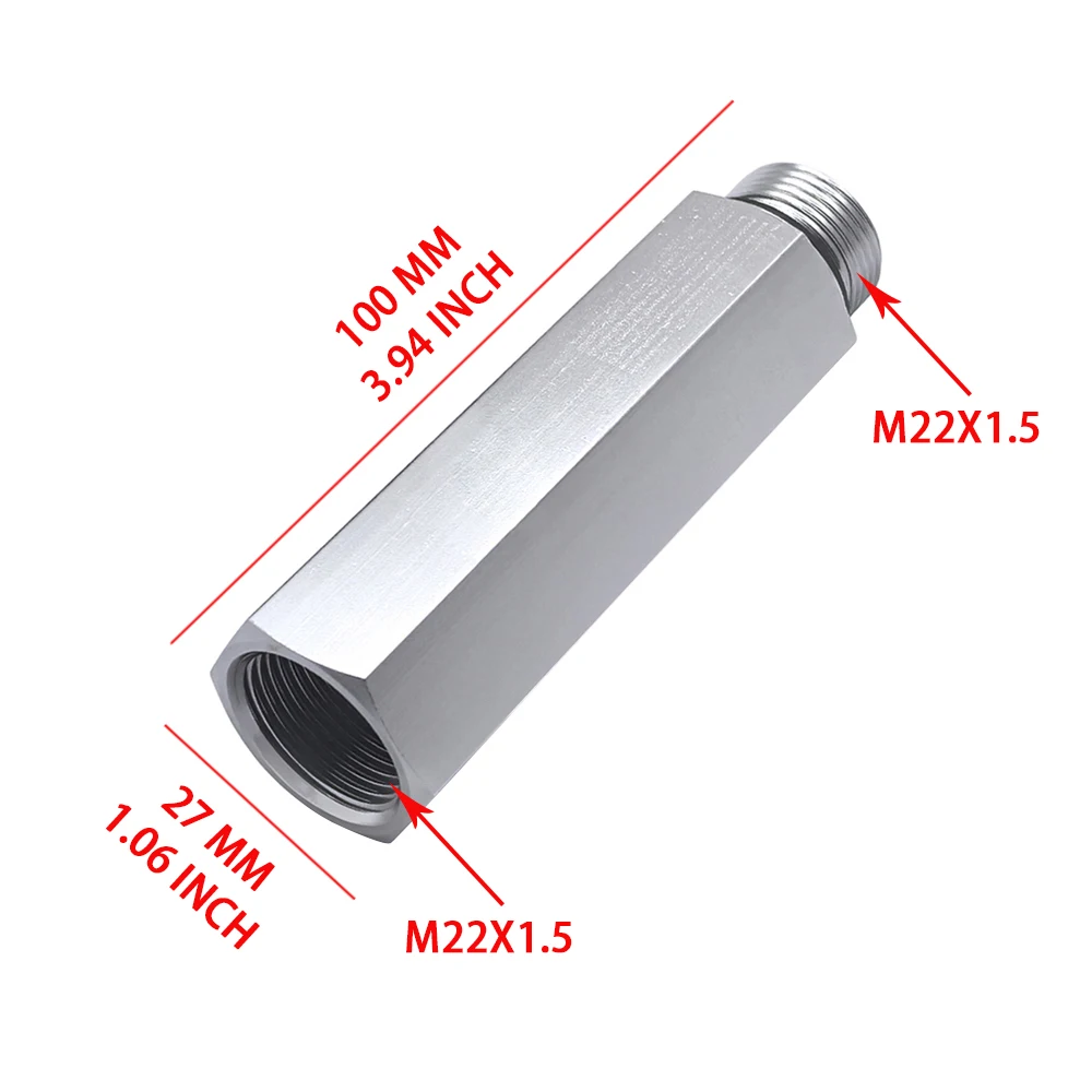 

Aluminium Thread Adapter M16x1 5 M22x1 5 for Truck Clutch Extension