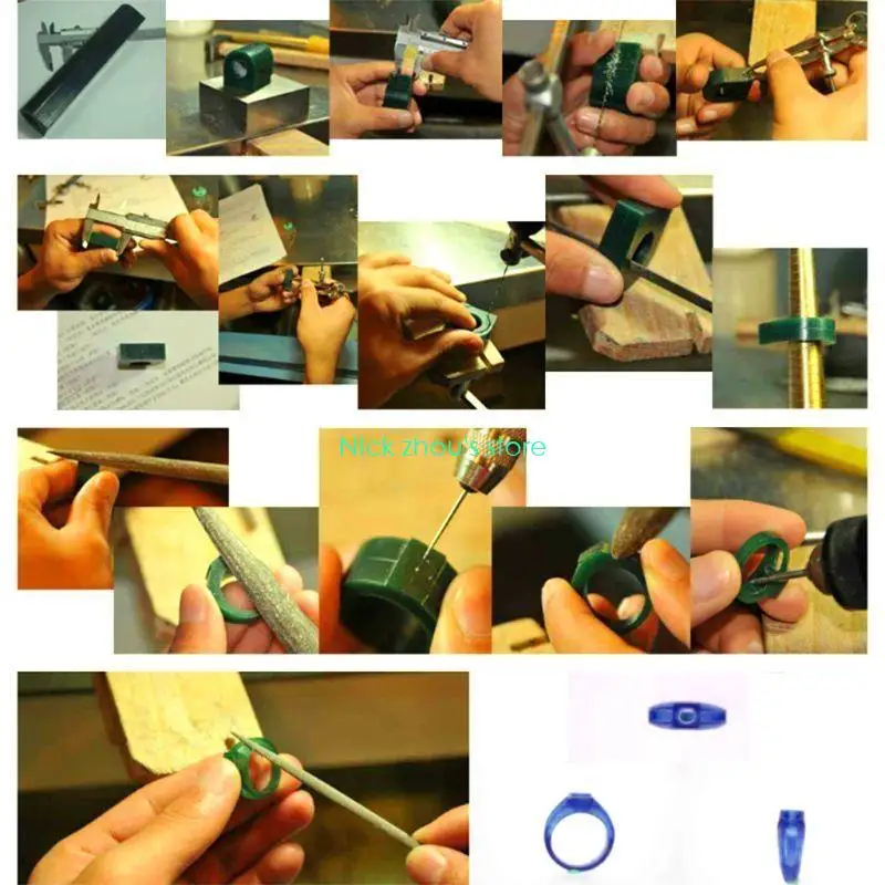 E15E المهنية منحوتة الشمع أنبوب الشمع الصلب حقن مات الشمع الدائري