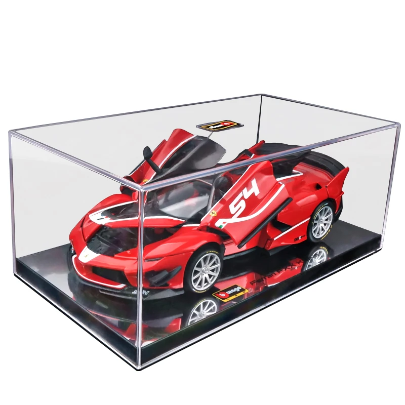 Bburago 1:32  FXX K EVO Acoustic And Light Control Acrylic Transparent Cover Alloy Car Alloy Collection Gift