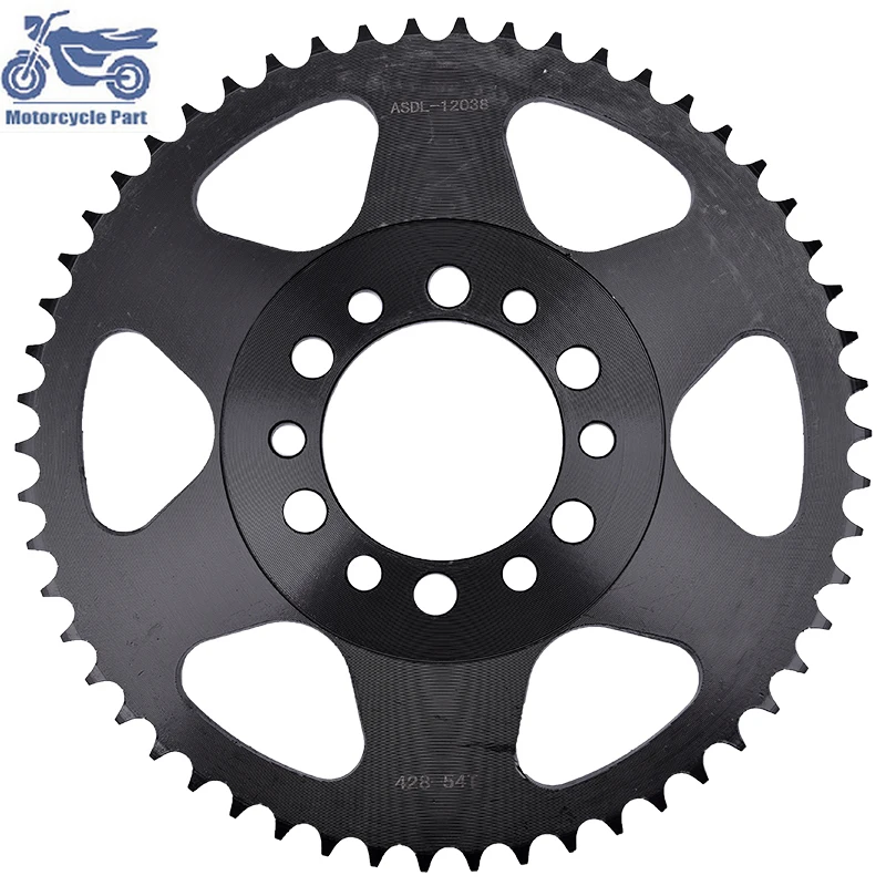 Motorcycle Front OR Rear Sprockets Steel Gear Pinion for YAMAHA DT125 A,B,C 1974-1976 AG200 1FE XT200 47J 15T/45T For 428 Chain