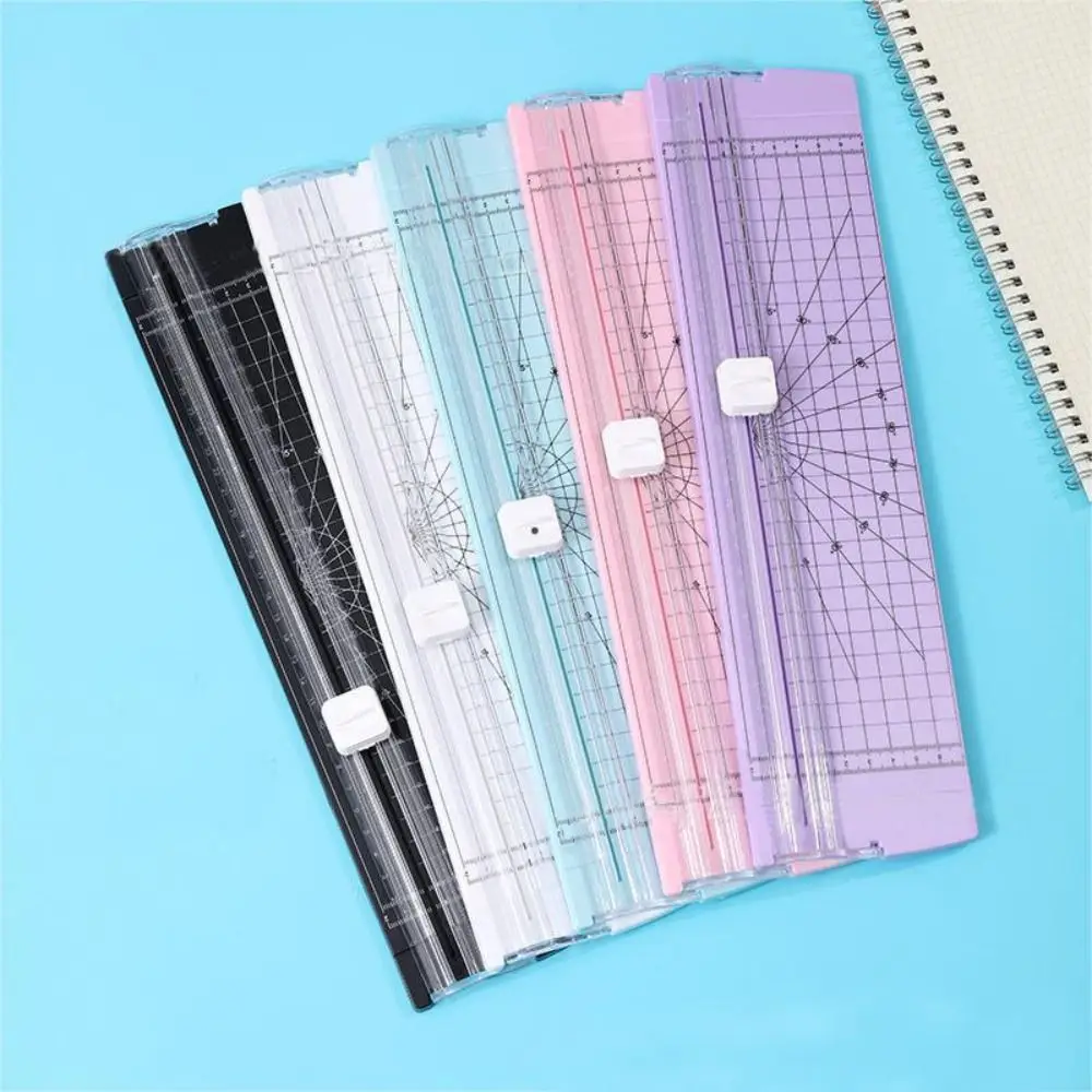 Manual A4 Paper Cutter Bidirectional with Pull-out Ruler A4 Paper Cutting Guillotine Cutting Mat Machine