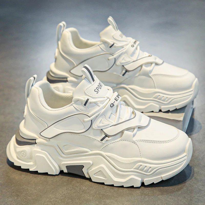 

Men Casual Shoes New Style Platform Sneakers Men Punk Sport Running Shoes For Men Basketball Shoes Male 2024 Street Style