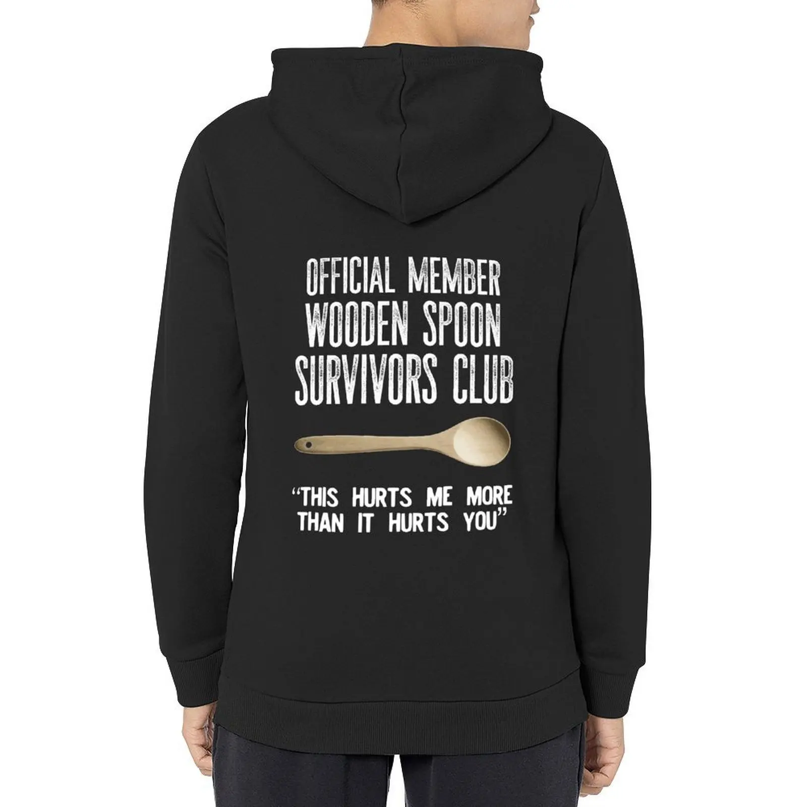 

Wooden Spoon Survivors Club Hoodie autumn new products graphic t shirts men men's winter sweater korean clothes japanese hoodie