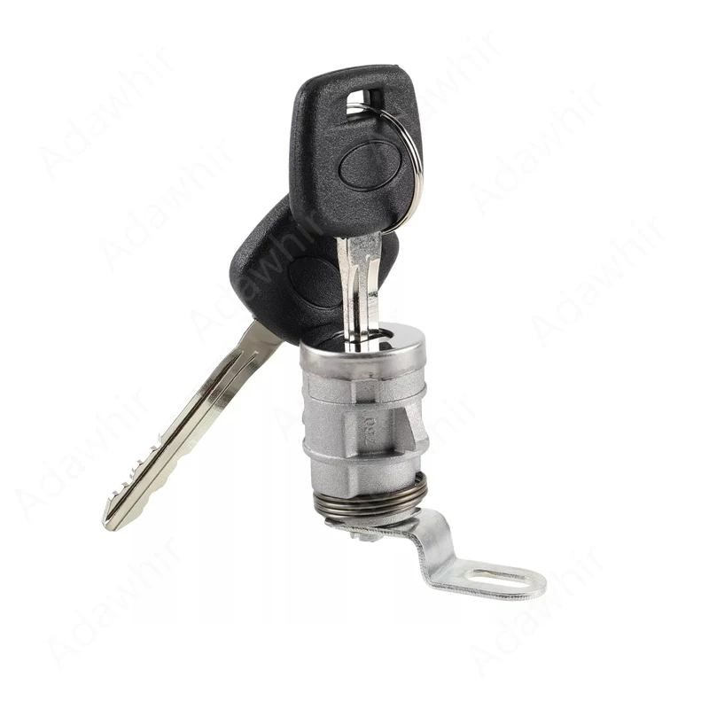 Tailgate Door Lock Cylinder with Keys Rear Door Lock Cylinder for Toyota Tundra Tacoma Lock Cylinders 69055-0C030