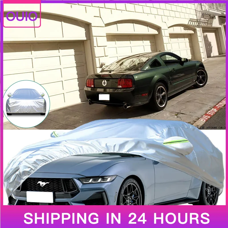 OUIO Protective Cover for Ford Mustang Outdoor Trim Cover Protector Anti-Scratch Protection Accessories Exterior Accessories Ful