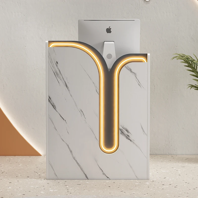 

Checkout page counter Modern simple store Small front desk Reception desk Internet celebrity trendy store checkout page Small ba