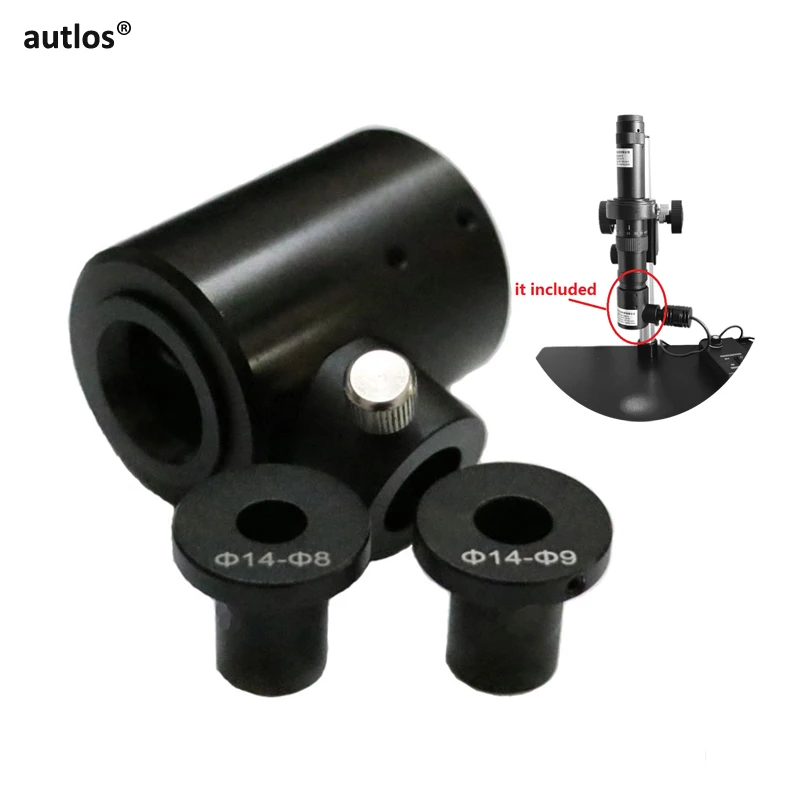 Monokularowy koncentryczny podświetlany adapter mikroskopu cyfrowego 26mm RMS 20.23mm Półodbicie Adapter półprzekładniowy obiektywu