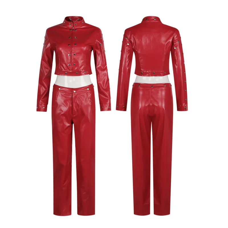 Disfraz de cosplay de los siete pecados capitales de los dioses temporada 3, traje de cuero rojo, disfraz de anime bidimensional Cosdfp