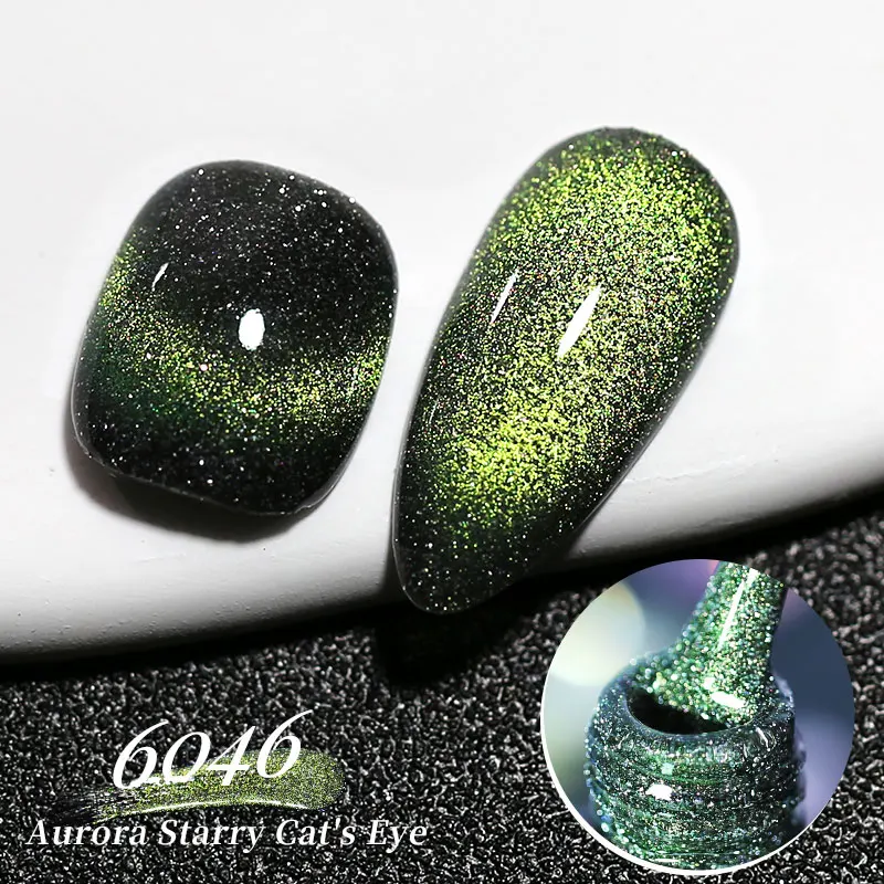 Arte Clavo 10ml Reflektierender Aurora Starry Cat Eye Gel-Nagellack Funkelnder Laser-Spar Magnetischer Gel-Nagellack Nageltechniker-Zubehör Großpackung – Detail 4