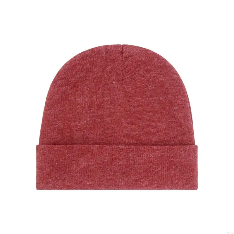 

M89C 4Pcs Infant Fetal Caps Set Breathable Comfortable Hospital Essential Bonnet Hat for Boys Girls 0-3 Months Old