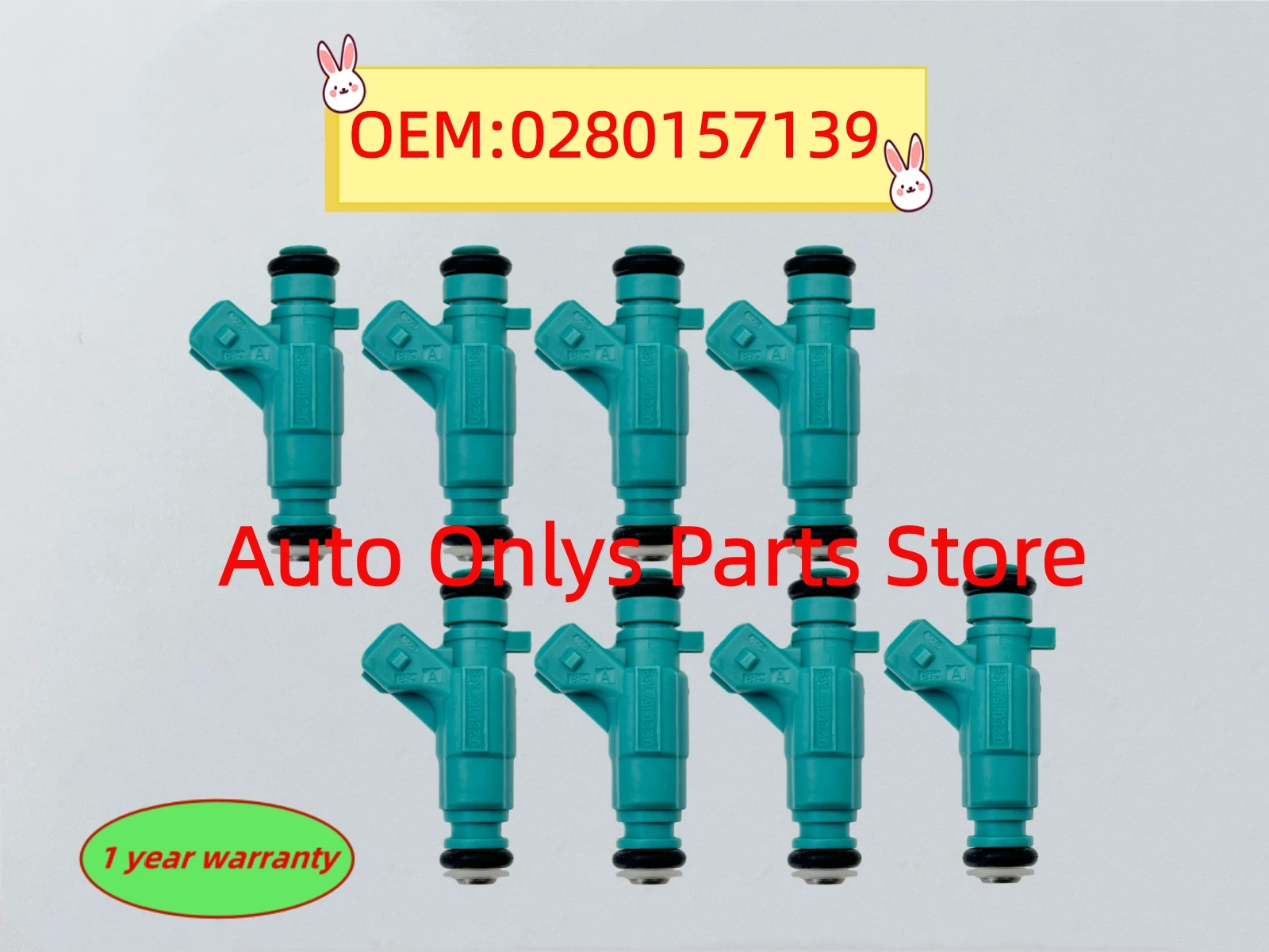 

8 шт., высокое качество 0280157139 D3B59F593AA, новые топливные форсунки, форсунка для Ford Fiesta 1.5 Focus 1,6 KA 1,5, автомобильные аксессуары