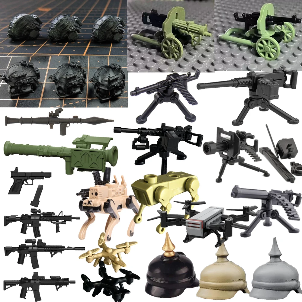 3D Printing Lego Bricks - مكعبات بناء عسكرية ثلاثية الأبعاد مطبوعة