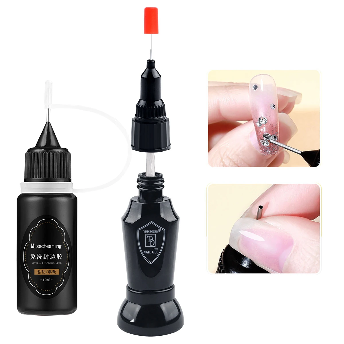 30g nagel strass lijm voor nagels supersterke gel nagellijm voor nagel charme 3D nagels bling gel decoratie gem nail art diamanten