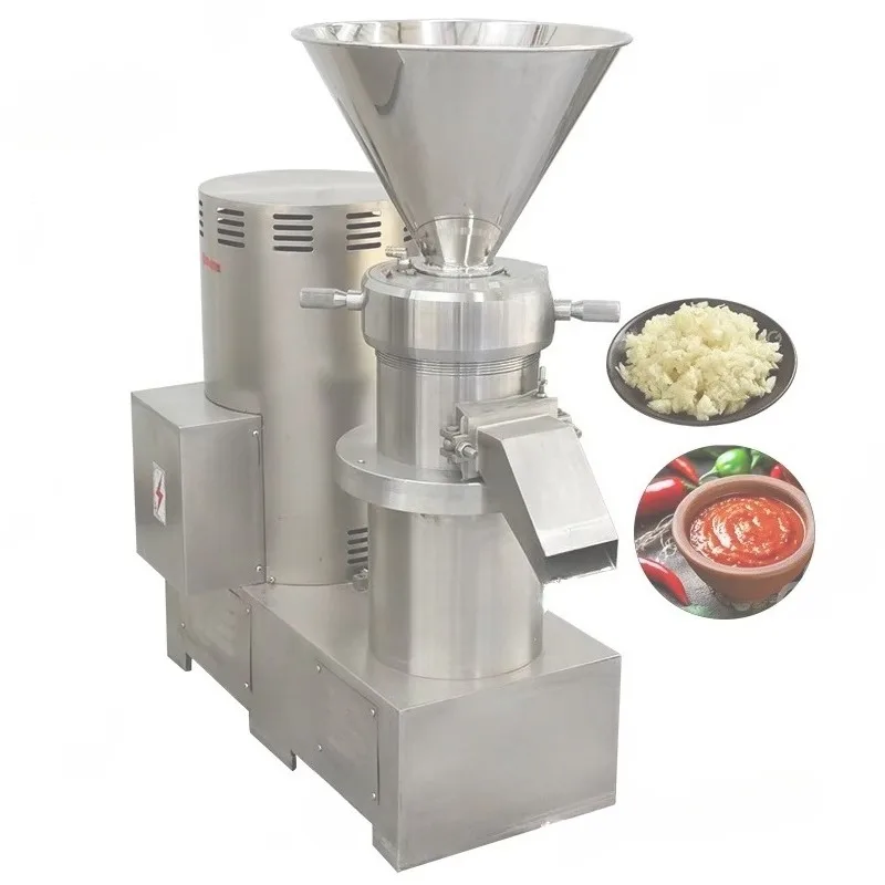 Customized Garlic Ginger Crusher Paste Making Machine Colloidal Mill Sauce Grinder Commercial Food Processing Equipment